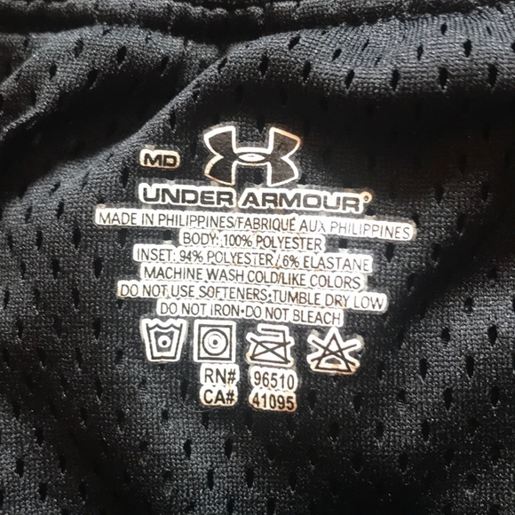 Black Under Armour Athletic Shorts - Picture 2 of 2